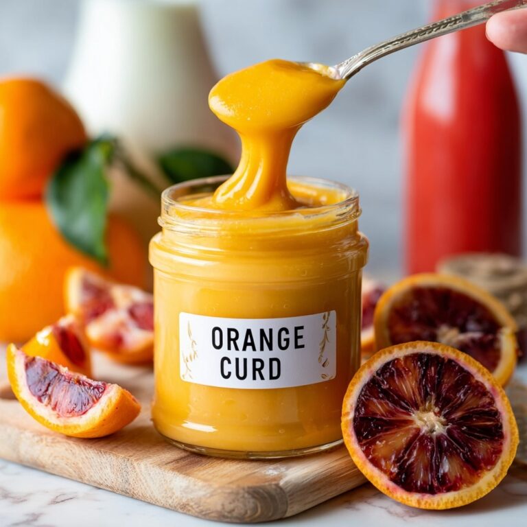 Homemade Eggless Dairy-Free Orange Curd Recipe