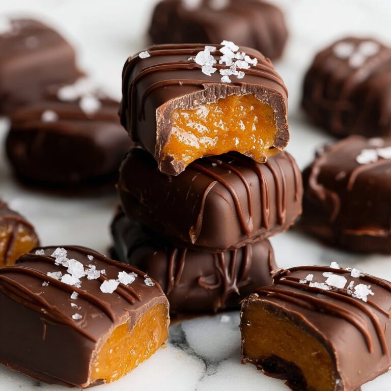 Easy Salted Date Caramels Recipe