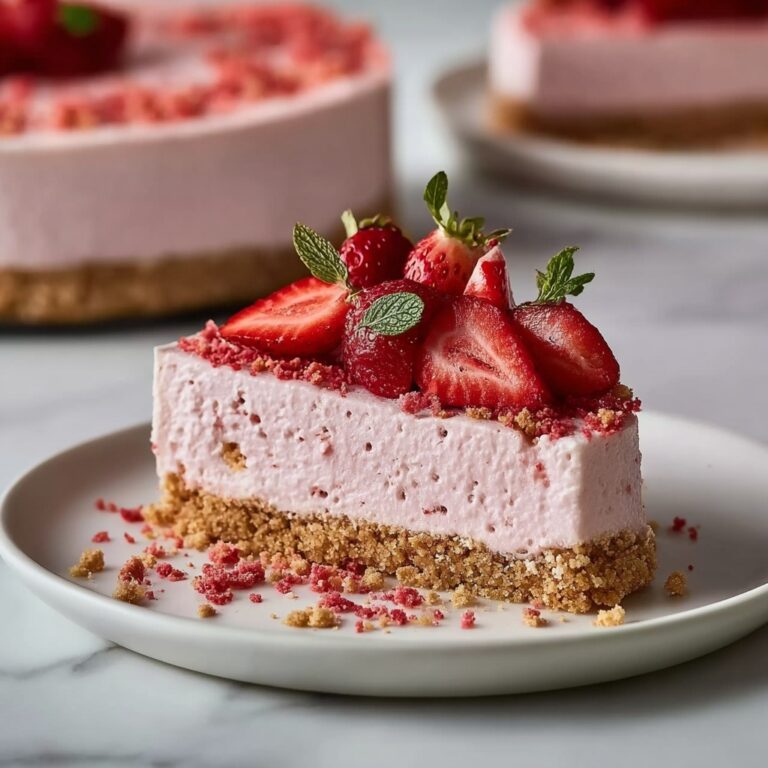 Strawberry Crunch Cheesecake Recipe