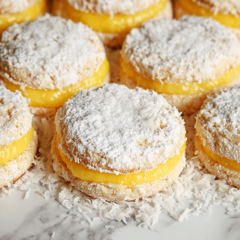 Coconut Lemon Bar Cookies Recipe