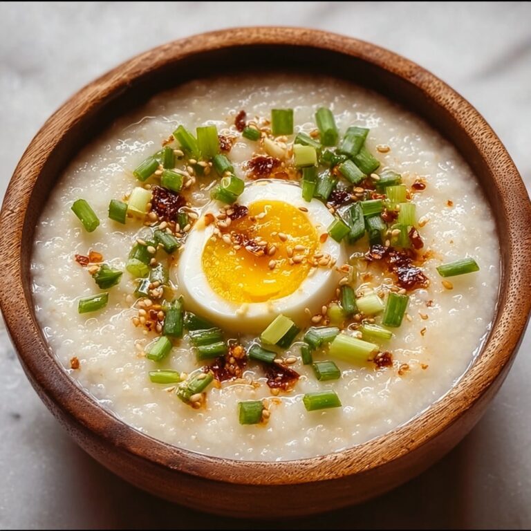 Congee with Miso Sauce Recipe