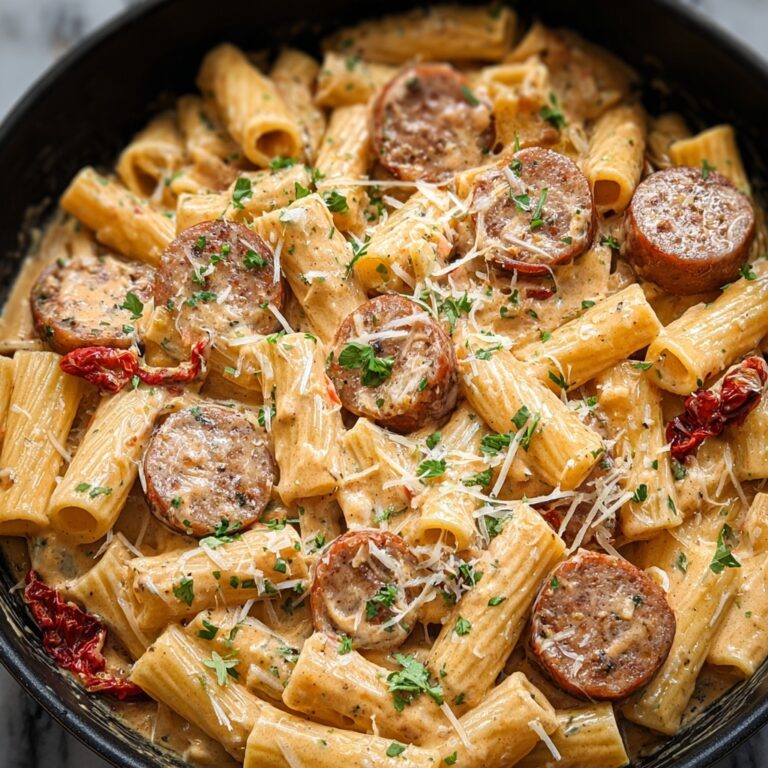 Creamy Cajun Sausage Pasta Recipe