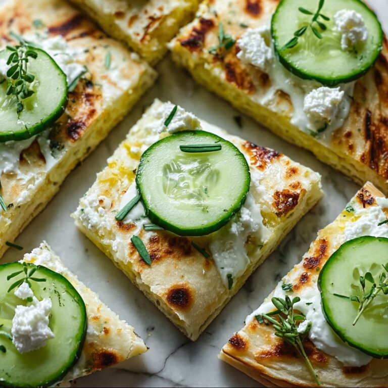 Crispy Cucumber Feta Wraps Recipe