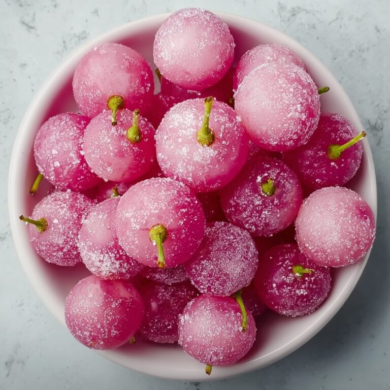 Pink Cotton Candied Grapes Recipe