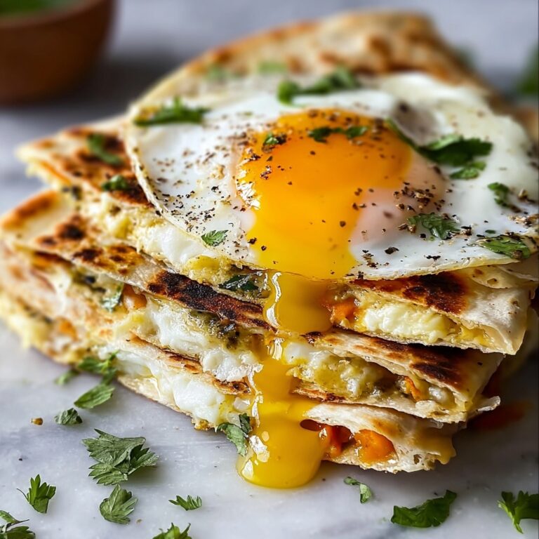 Fried Egg Quesadilla Recipe