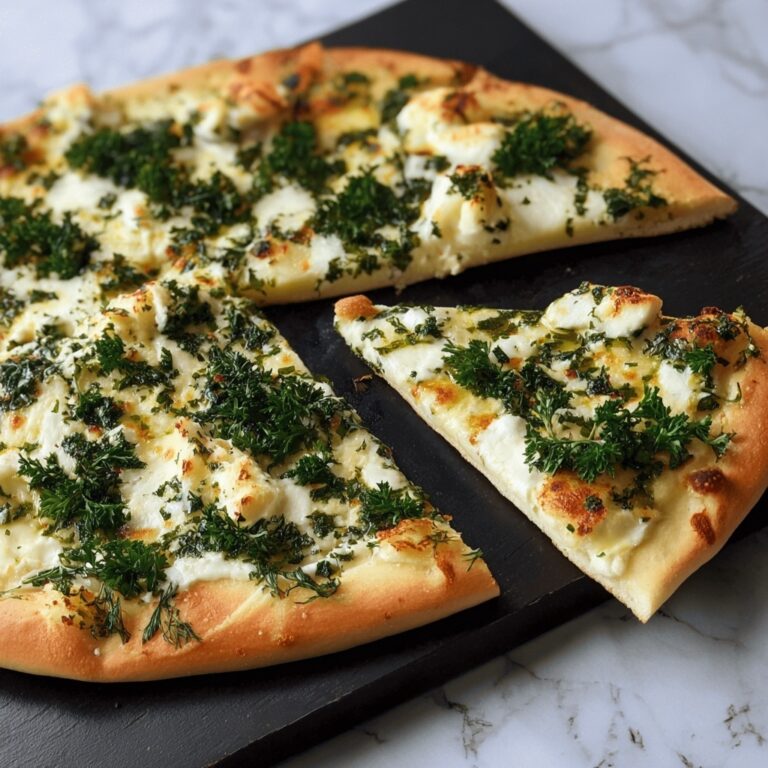 Roasted Garlic and Herb Flatbread Recipe