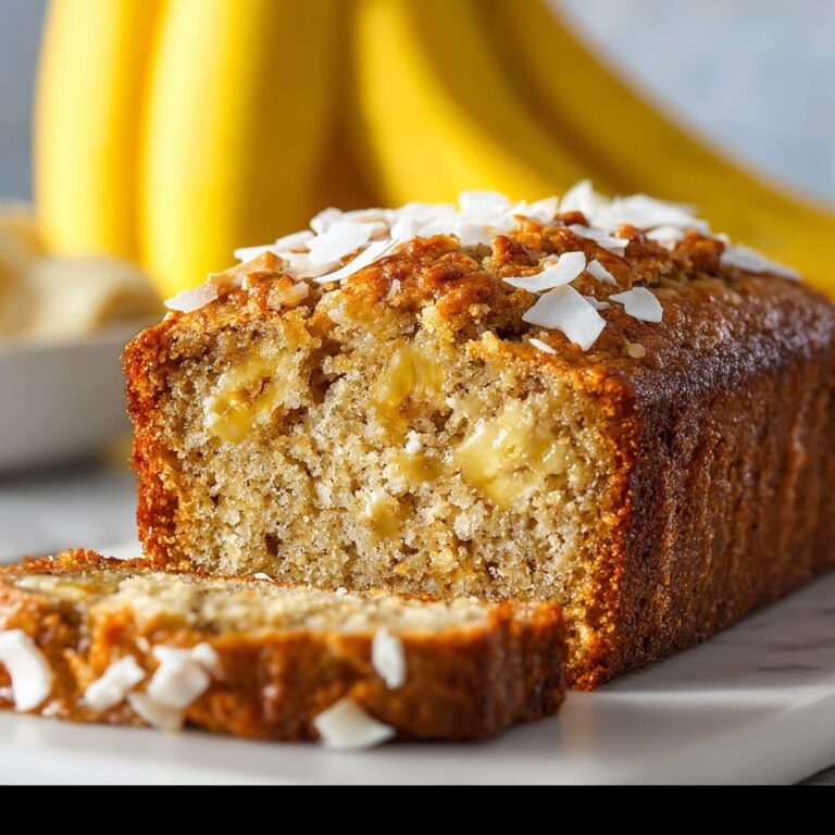 Hawaiian Banana Bread with Pineapple & Coconut : Tropical Bliss Recipe