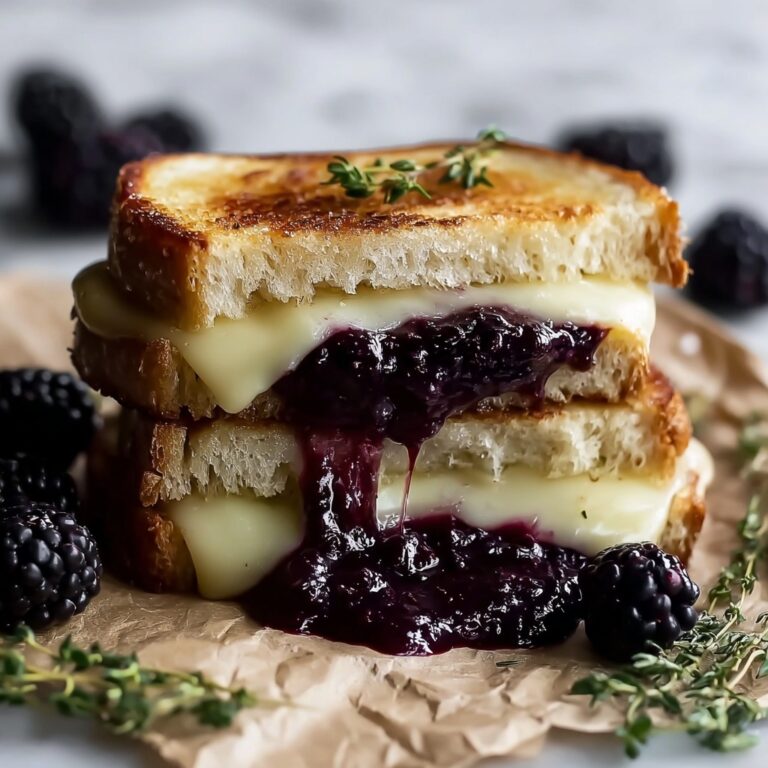 Blackberry Balsamic and Brie Grilled Cheese Recipe
