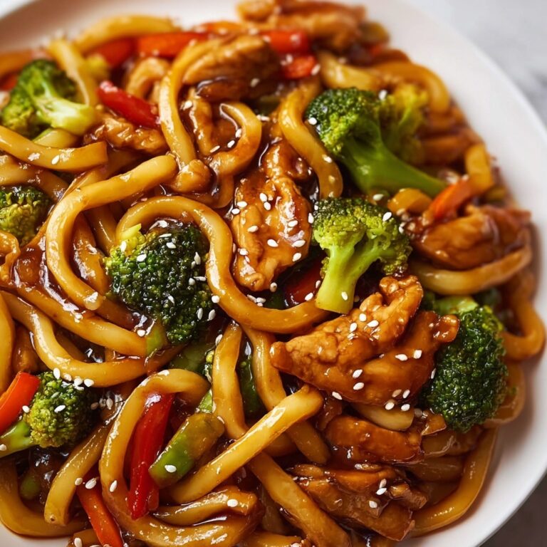 Chicken Teriyaki Noodles Recipe