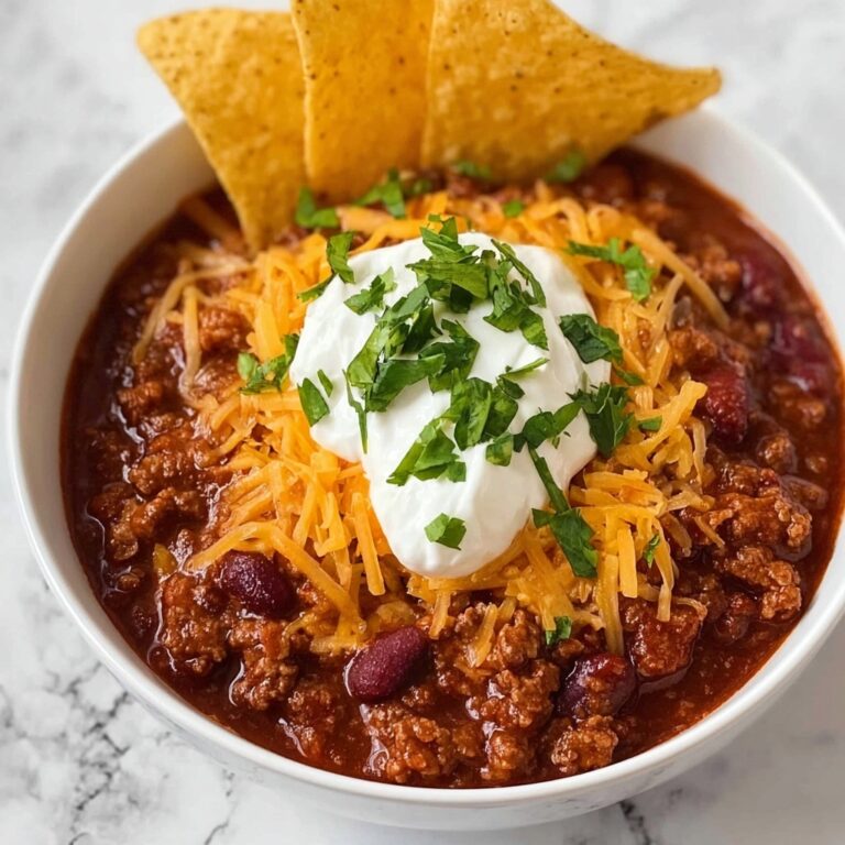 Hearty Slow Cooker All Meat Chili (No Beans) Recipe