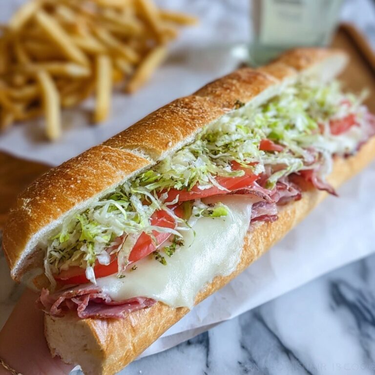 Baked Italian Grinder Sandwiches Recipe