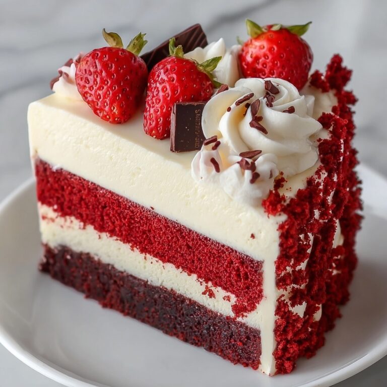 Red Velvet Strawberry Cheesecake Recipe