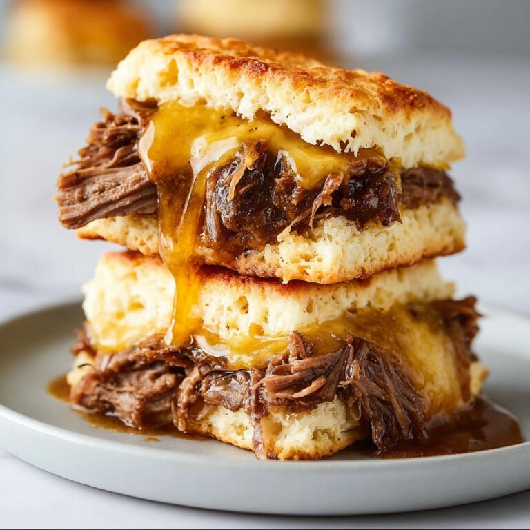 French Dip Biscuit Bake Recipe
