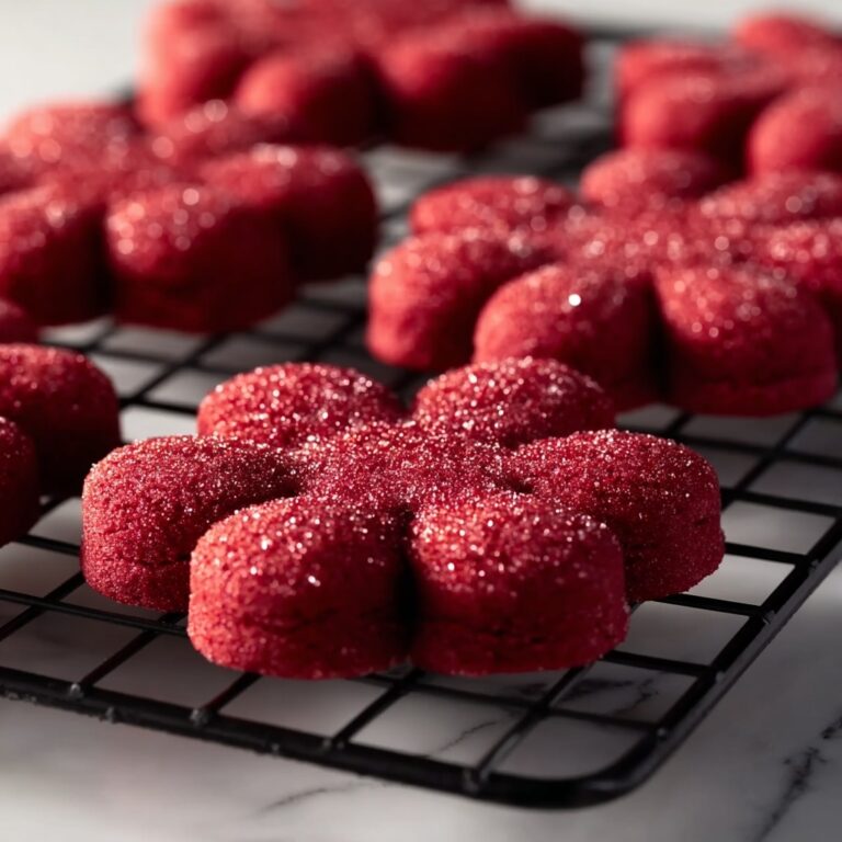 Red Velvet Spritz Cookies Recipe
