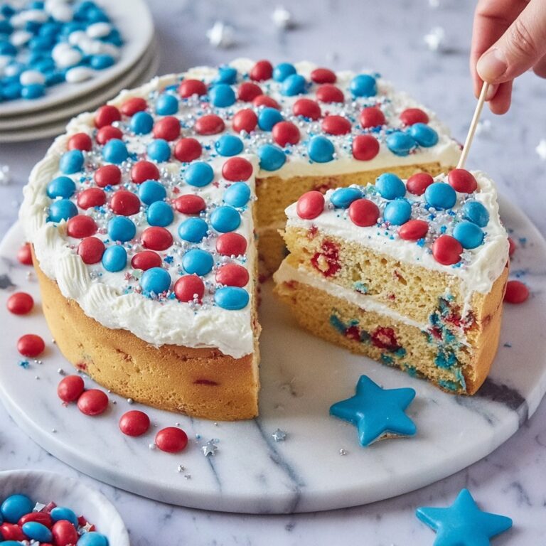Fireworks Sugar Cookie Cake Recipe