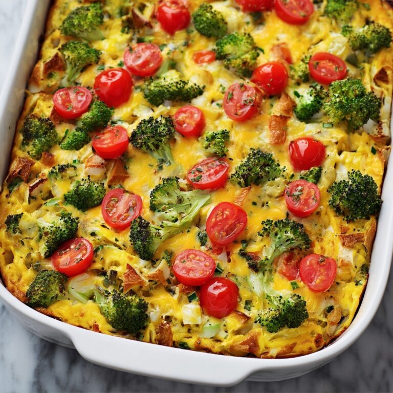 Vegetable Breakfast Casserole Recipe