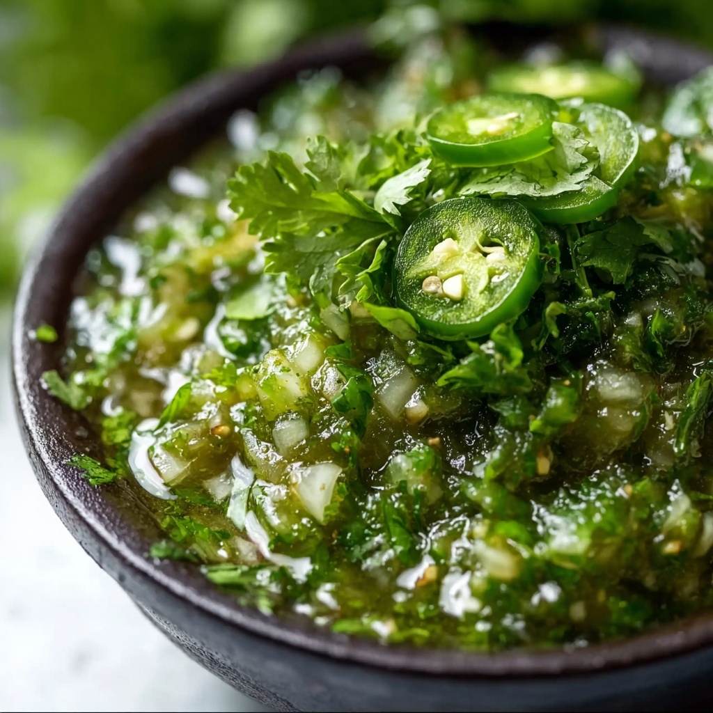 Cilantro-Lime Jalapeño Salsa Recipe - Recipe Image