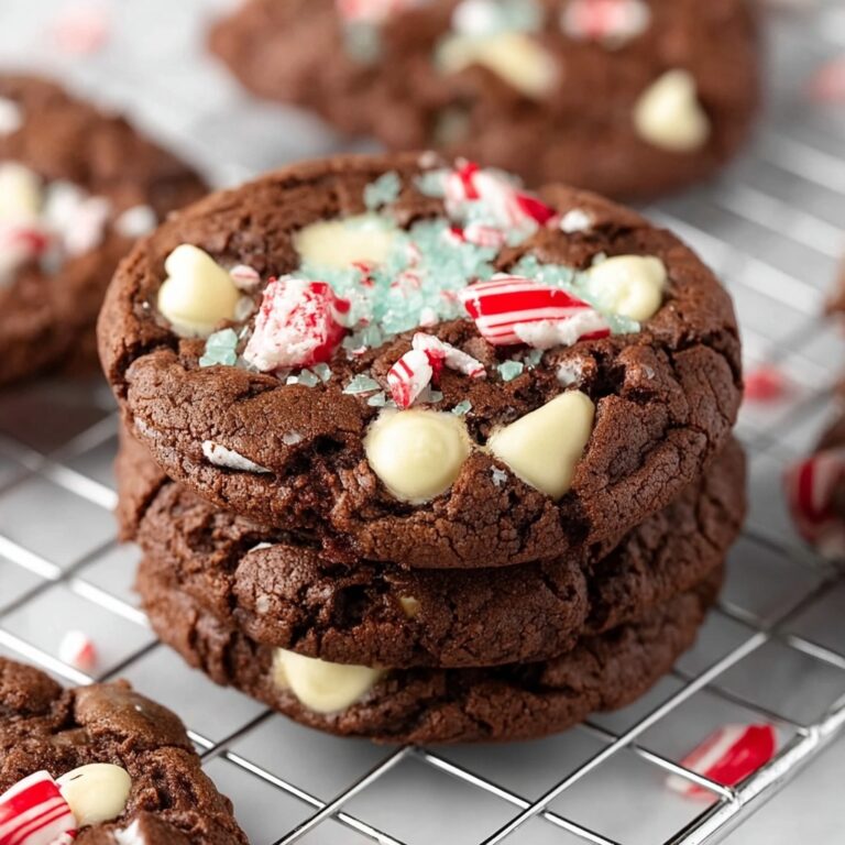 Peppermint Hot Chocolate Cookies Recipe