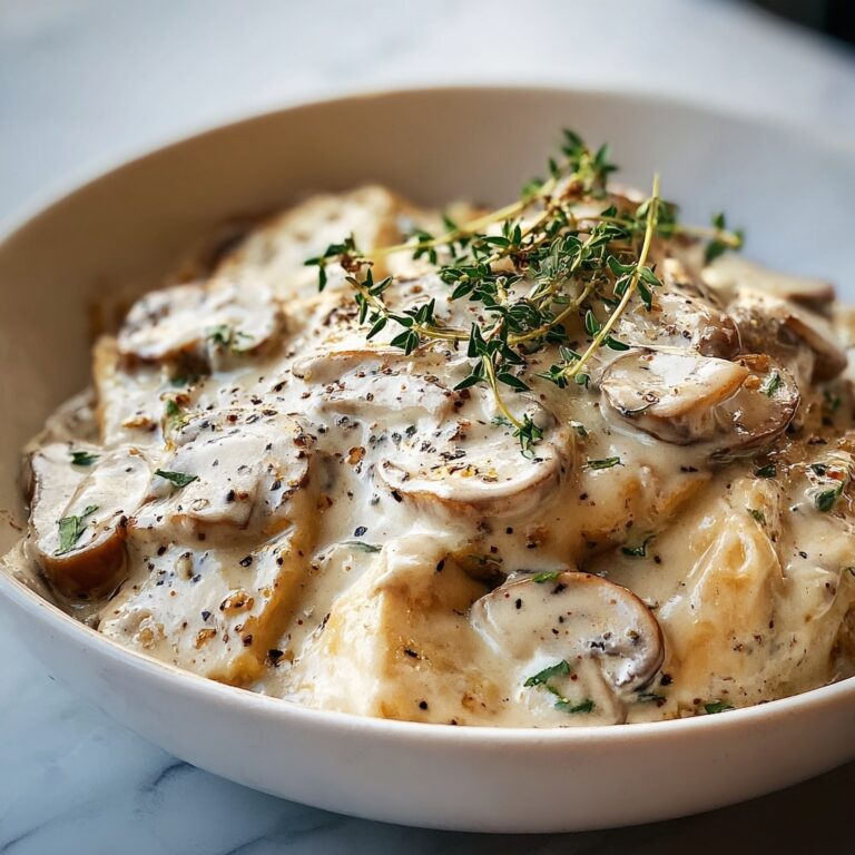 Chicken Mushroom Stroganoff Recipe