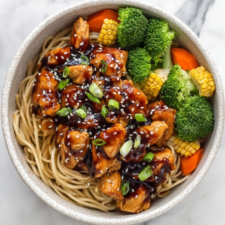 Honey Sesame Chicken Noodle Bake Recipe