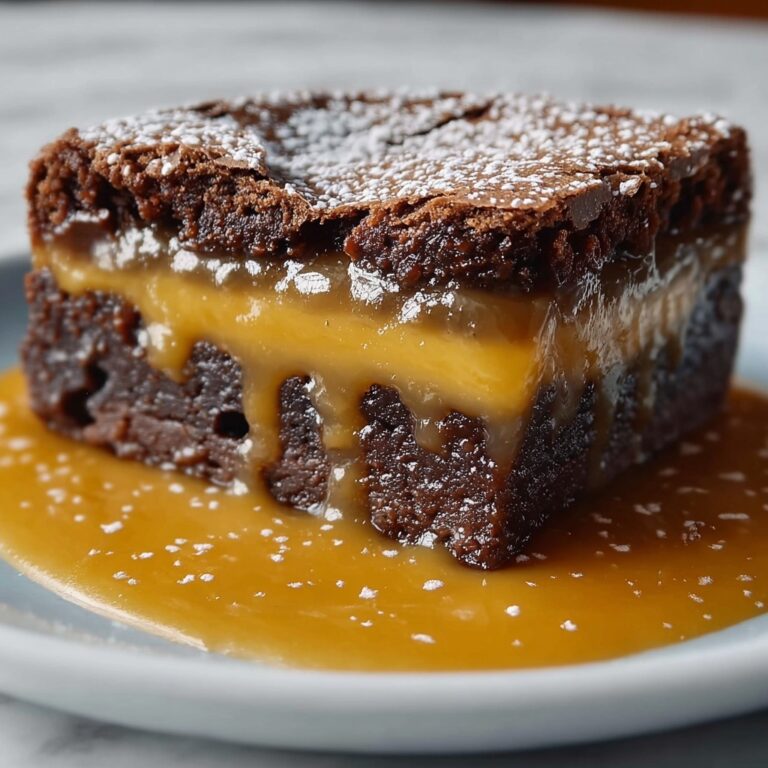 Craving Caramel Brownie Pie Recipe