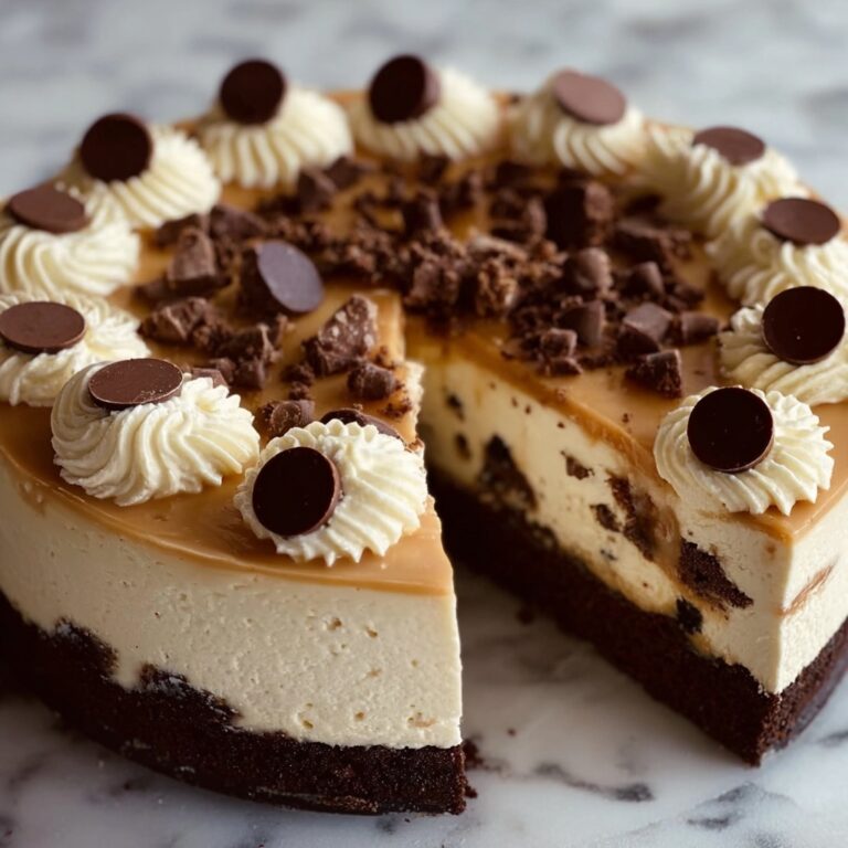 No Bake Cookie Dough Cheesecake Recipe