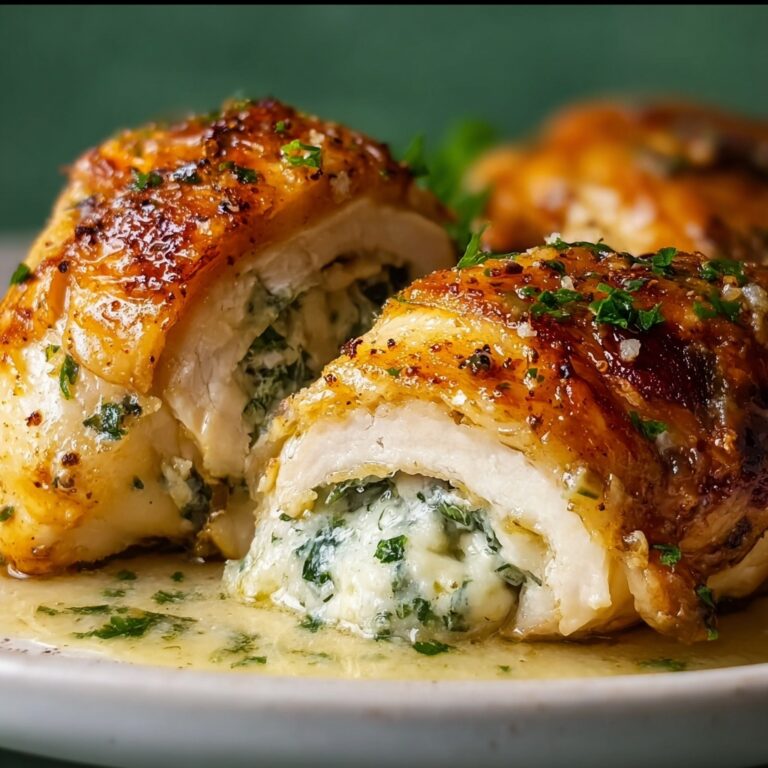 Stuffed Chicken Breast with Spinach and Ricotta Recipe