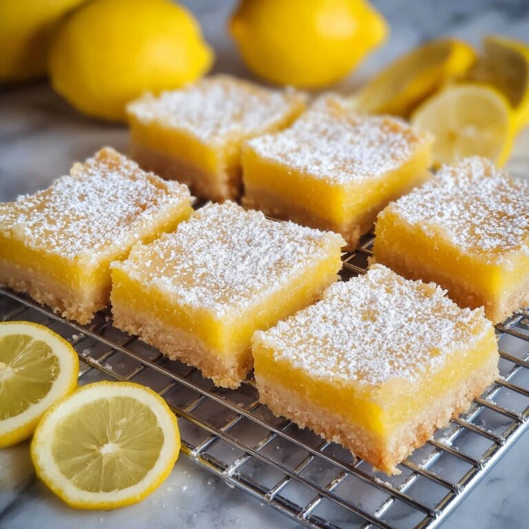 Lemon Squares Recipe