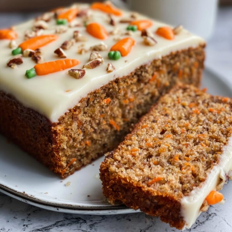Carrot Cake Loaf Recipe