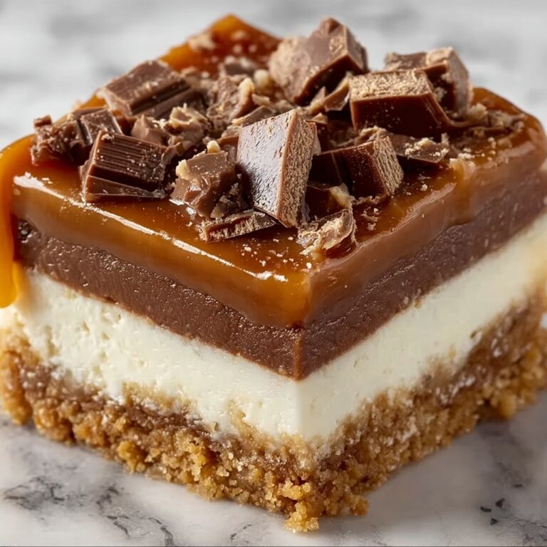 Butterfinger Caramel Cheesecake Bars Recipe