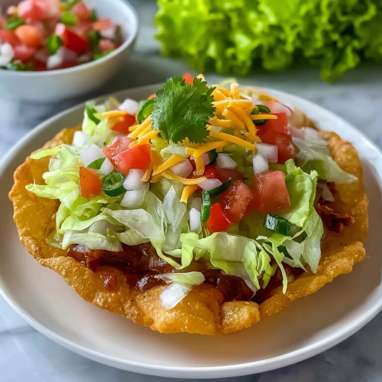 Navajo Tacos on Fry Bread Bliss Recipe