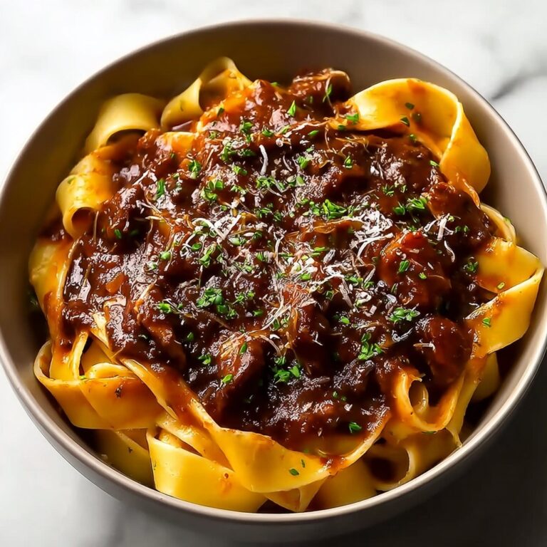 Slowly Braised Short Rib Ragu Recipe