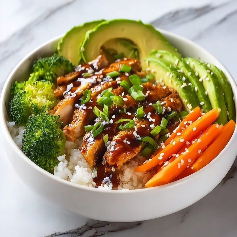 Sweet & Sticky Chicken Rice Bowls Recipe