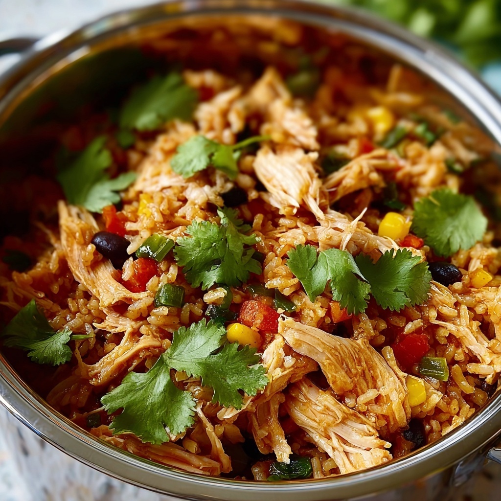 Instant Pot Weeknight Chicken and Rice Burrito Bowls Recipe - Recipe Image