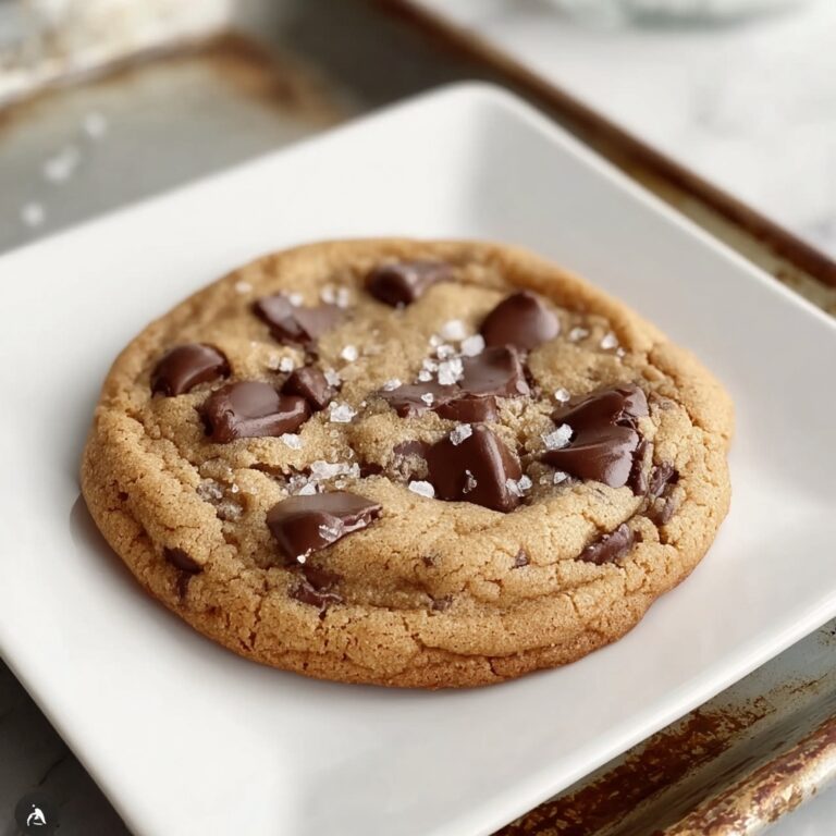 Single Serve Chocolate Chip Cookie Recipe