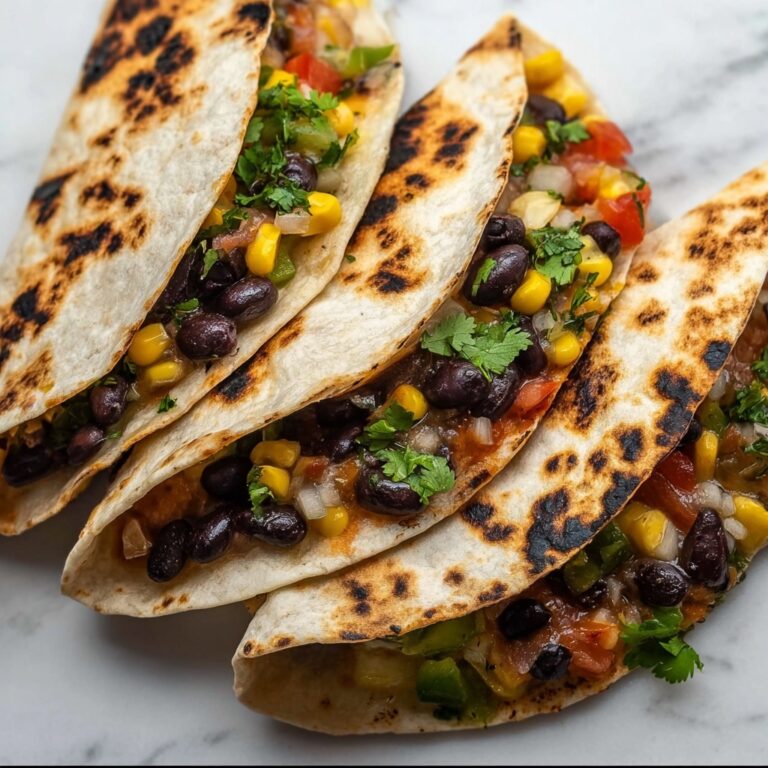 Black Bean Veggie Quesadilla Recipe