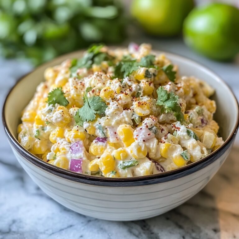 Easy Mexican Street Corn Salad Recipe