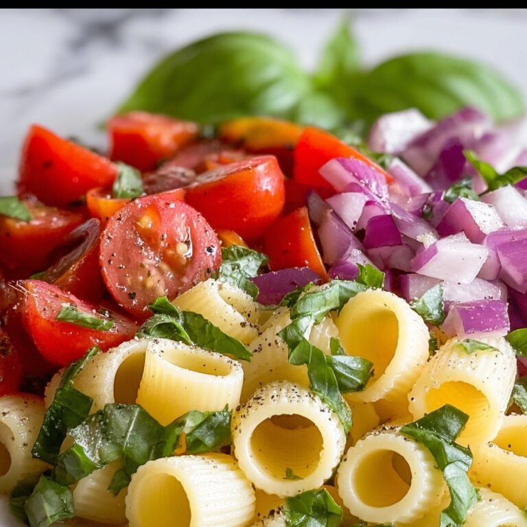 Bruschetta Pasta Salad Recipe