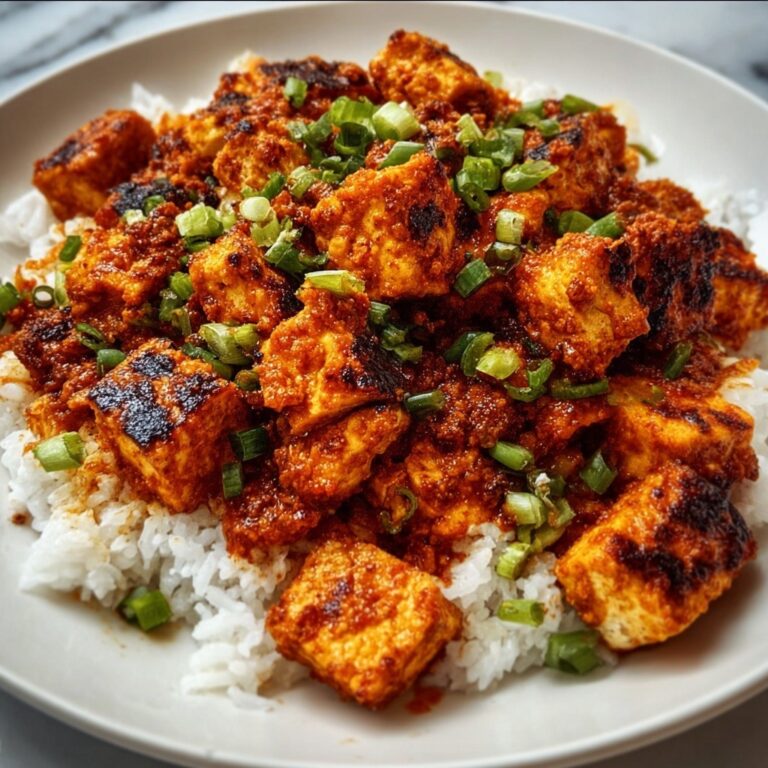 Baked Crispy Peanut Tofu Recipe