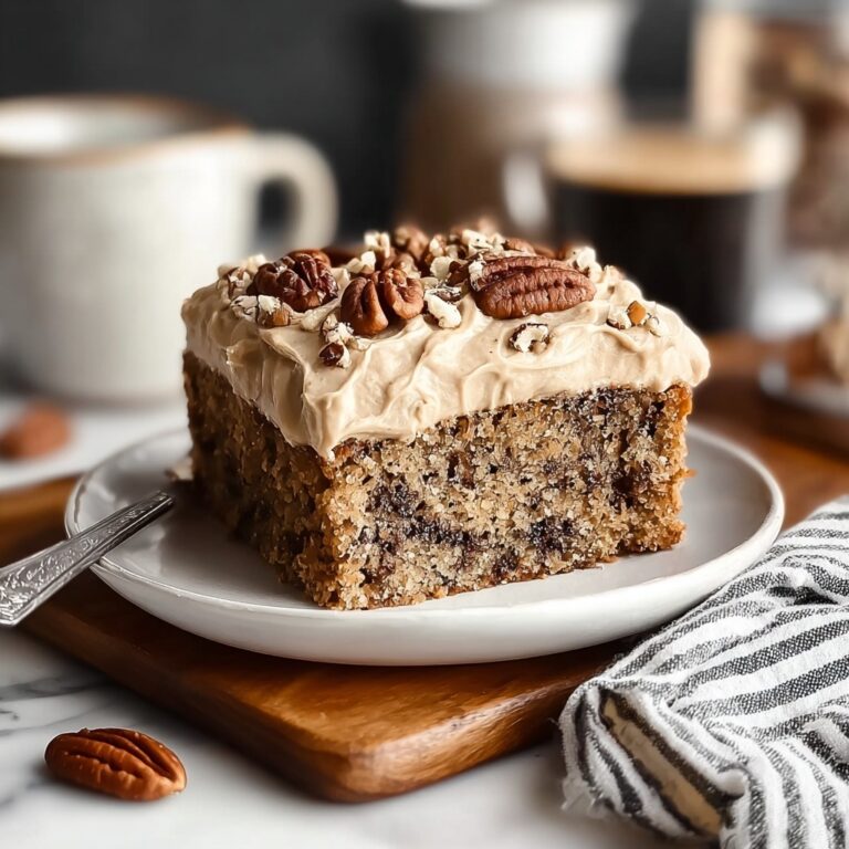 Date Coffee Cake with Walnuts & Espresso Recipe