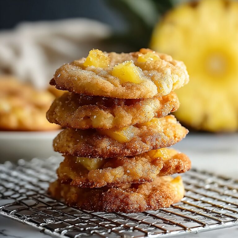 Irresistible Pineapple Cinnamon Sugar Cookies Recipe