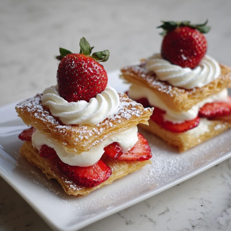 Strawberry Napoleons Recipe