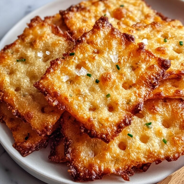 Garlic Parmesan Sourdough Cheez-Its Recipe