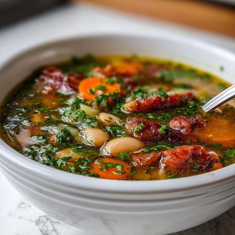 Ham and Cannellini Bean Stew with Vegetables and Herbs Recipe
