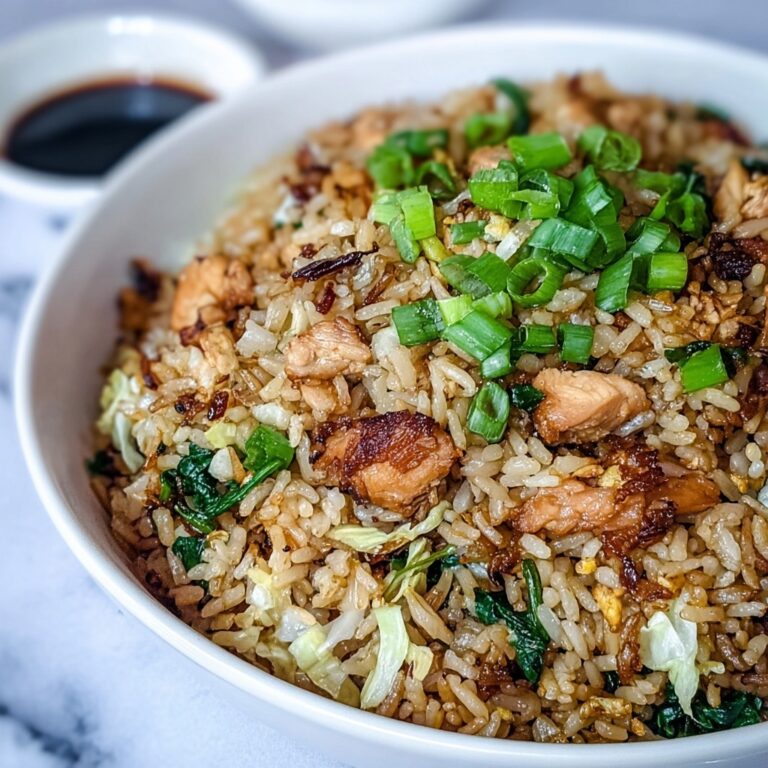 Egg Roll Fried Rice with Chicken Recipe