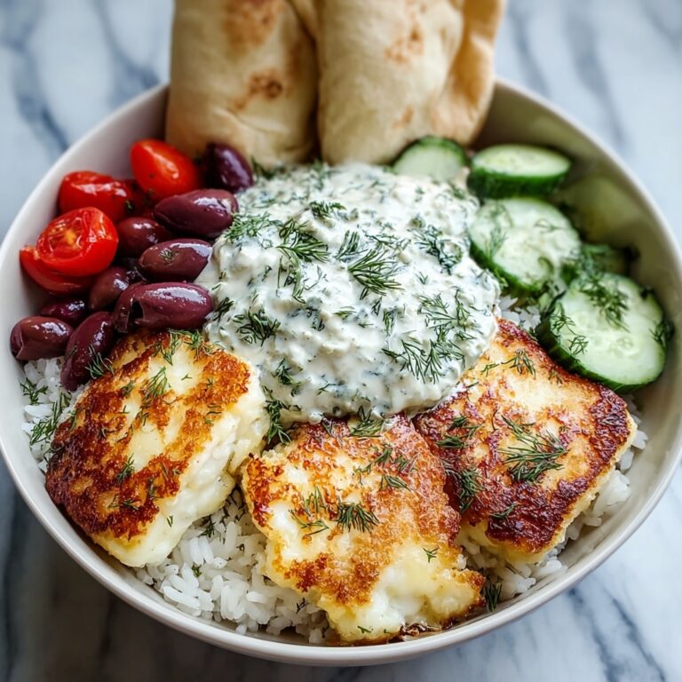 Greek Halloumi Power Bowl Recipe