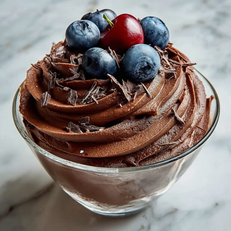 Whipped Chocolate Protein Fluff Recipe