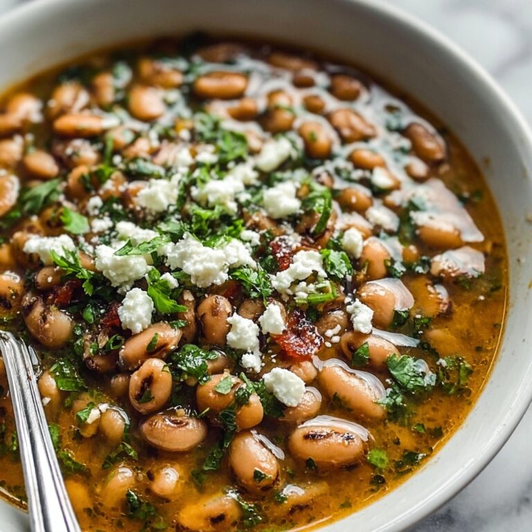 Greek Style Slow Cooker Black-Eyed Peas Recipe
