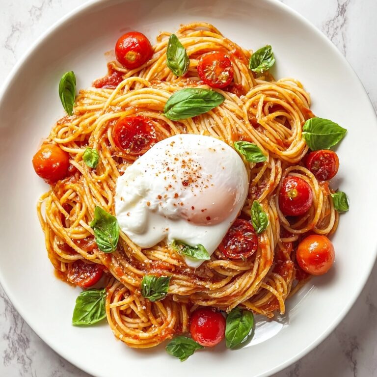 Burrata Caprese Pasta Recipe