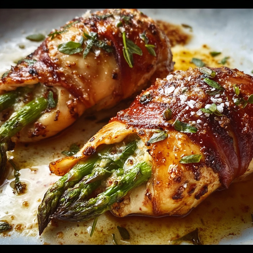 Asparagus Stuffed Chicken Breast Recipe - Recipe Image